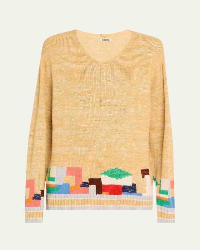 Swatch Abstract Knit Sweater
